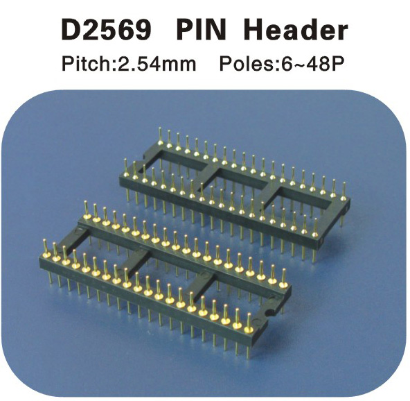 PIN Header IC角度連接器 D2569