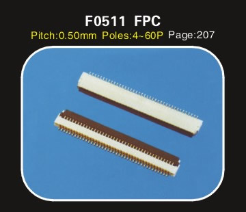 F0511 0.5規格（gé）貼片連接器